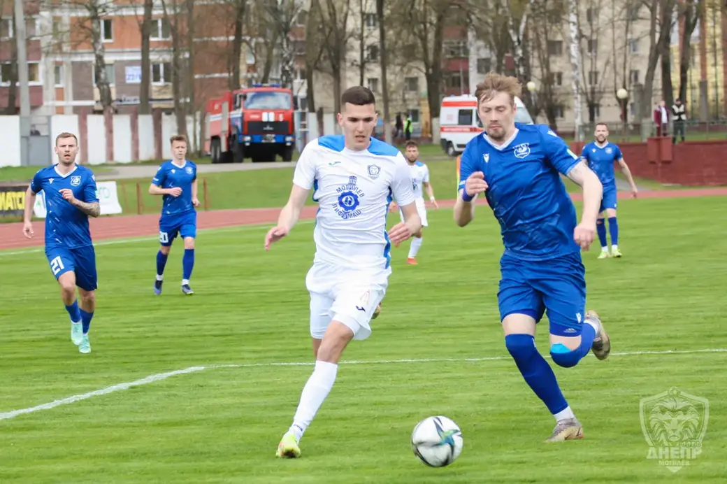 Могилевский Днепр - Витебск - 1:2. Витебский стадион. Фото: пресс-служба Днепра