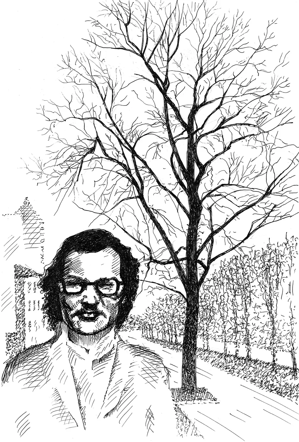 Гена Хак. Рисунок Юрия Нестерука.