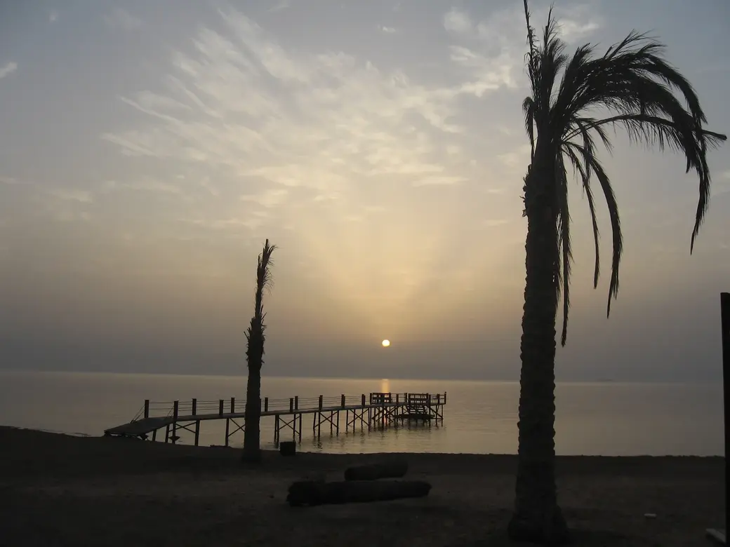 Восход солнца. Египет, Дахаб.