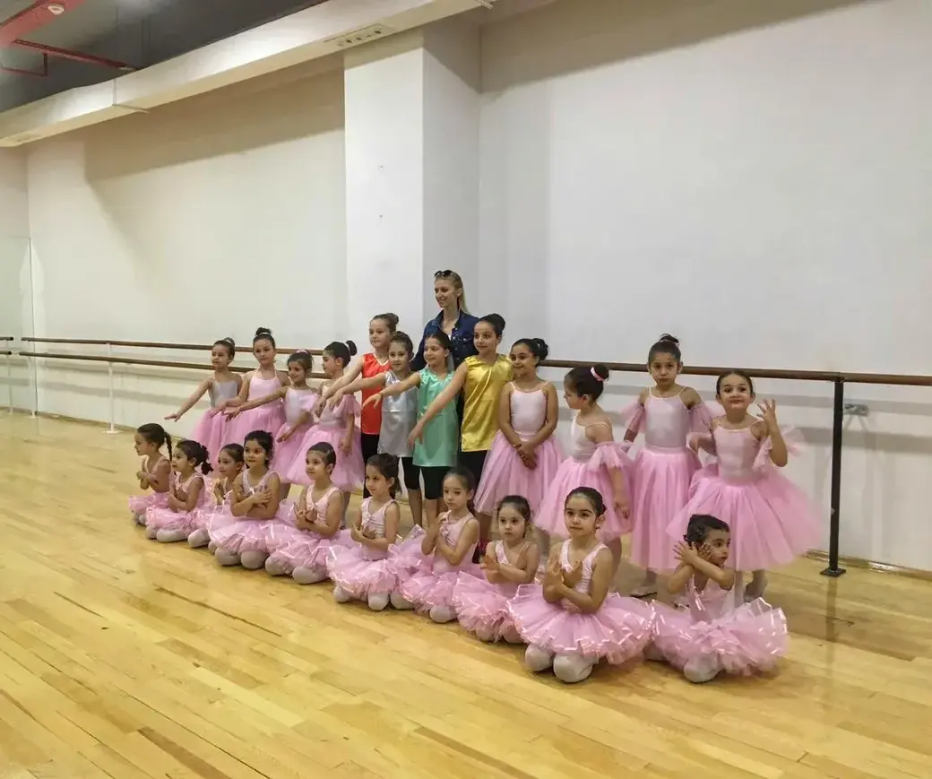 Ольга с турецкими учениками