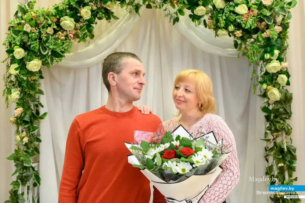 Свадебная пара. Валентина и Олег.