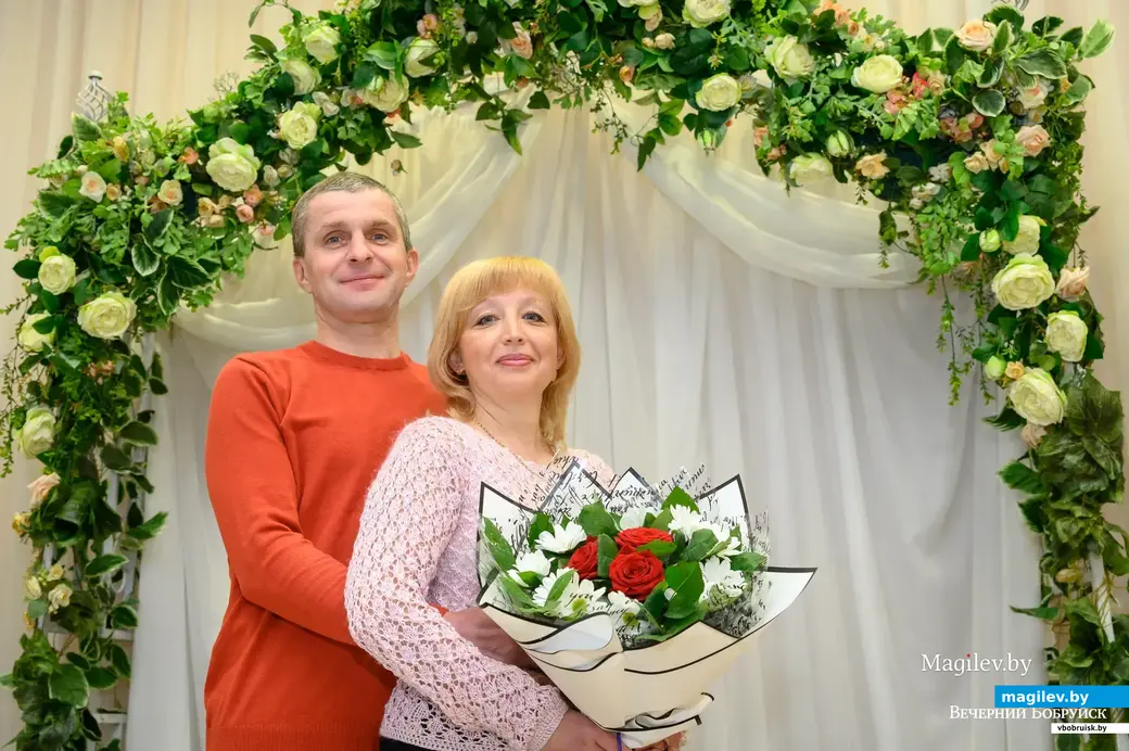 Свадебная пара. Валентина и Олег.