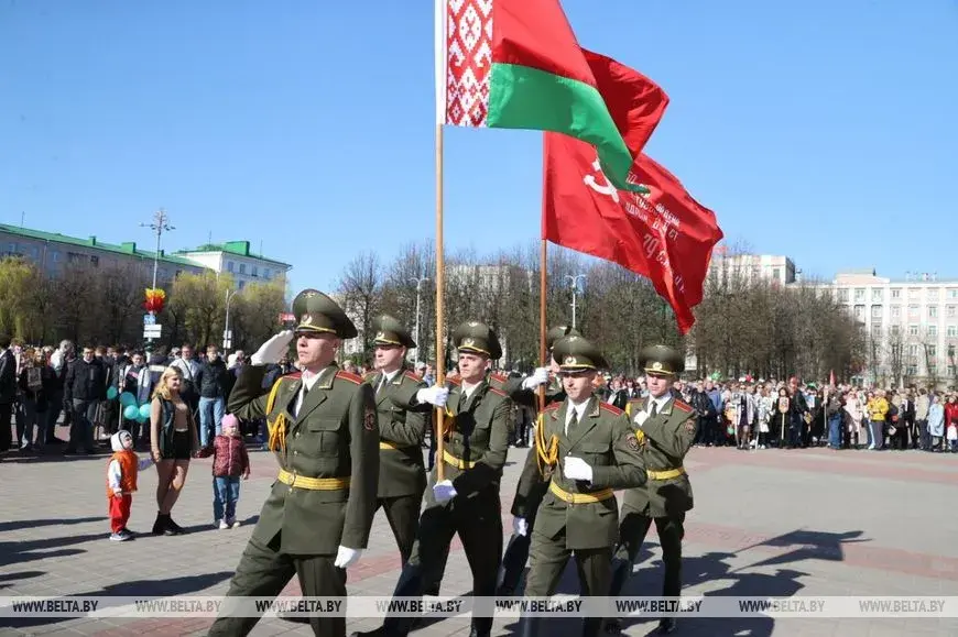 9.05.2022 г. Празднование Дня Победы в Могилеве