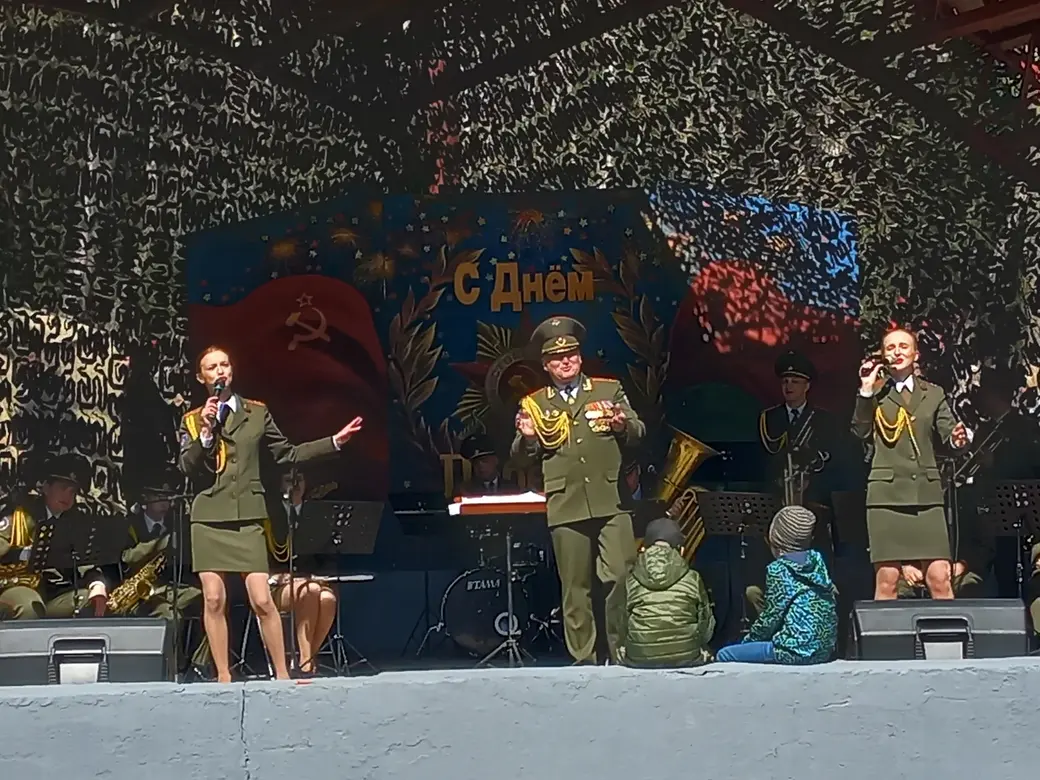 Могилев, Печерский лесопарк, 9 мая 2022 года.