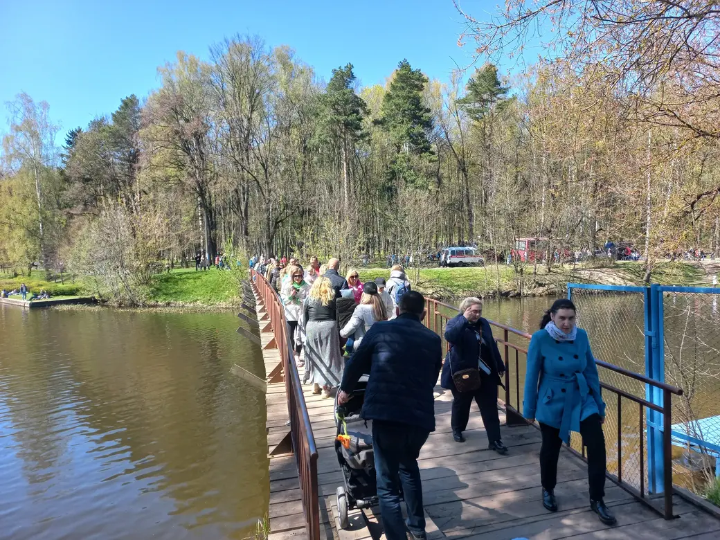 Могилев, Печерский лесопарк, 9 мая 2022 года.
