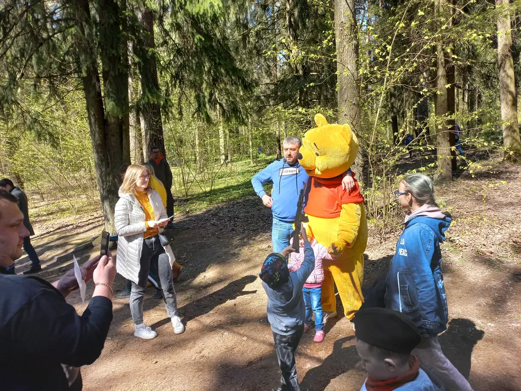 Могилев, Печерский лесопарк, 9 мая 2022 года.