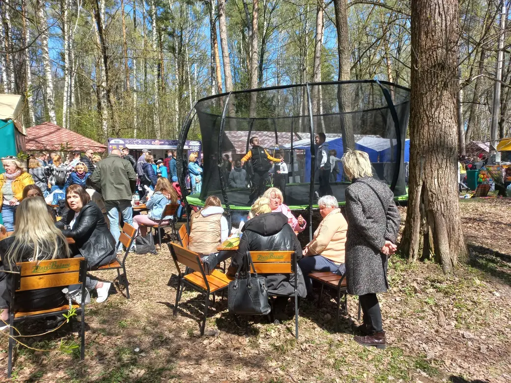 Могилев, Печерский лесопарк, 9 мая 2022 года.