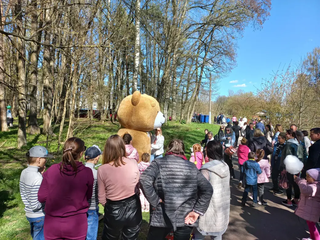 Могилев, Печерский лесопарк, 9 мая 2022 года.