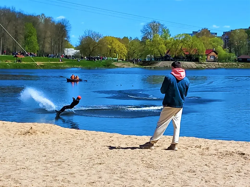 Могилев, Печерский лесопарк, 9 мая 2022 года.