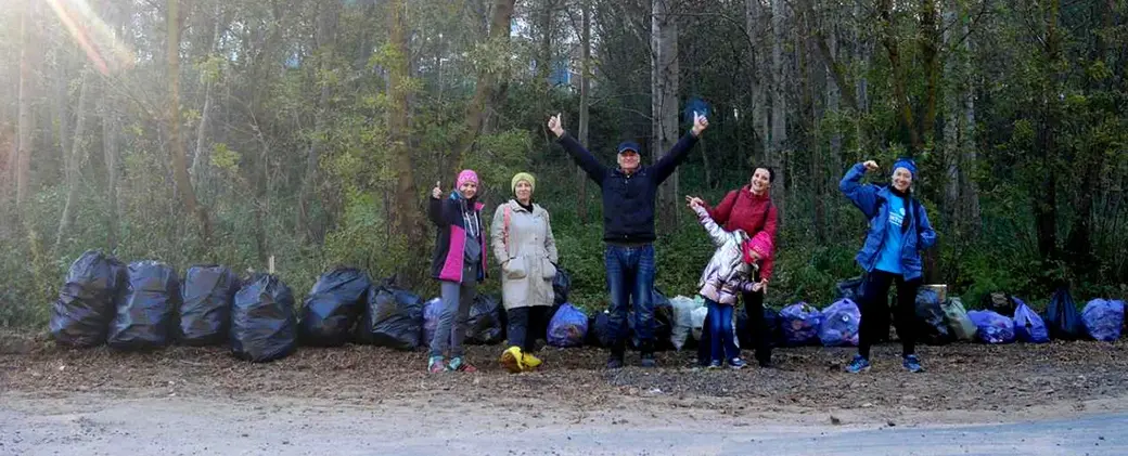 После эко-забегов в Могилеве. Осень, 2021 г.