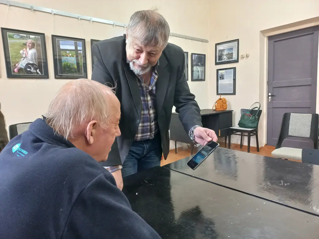 12.05.2022 г. Могилев. Творческое общение не имеет границ. В том числе и цифровых