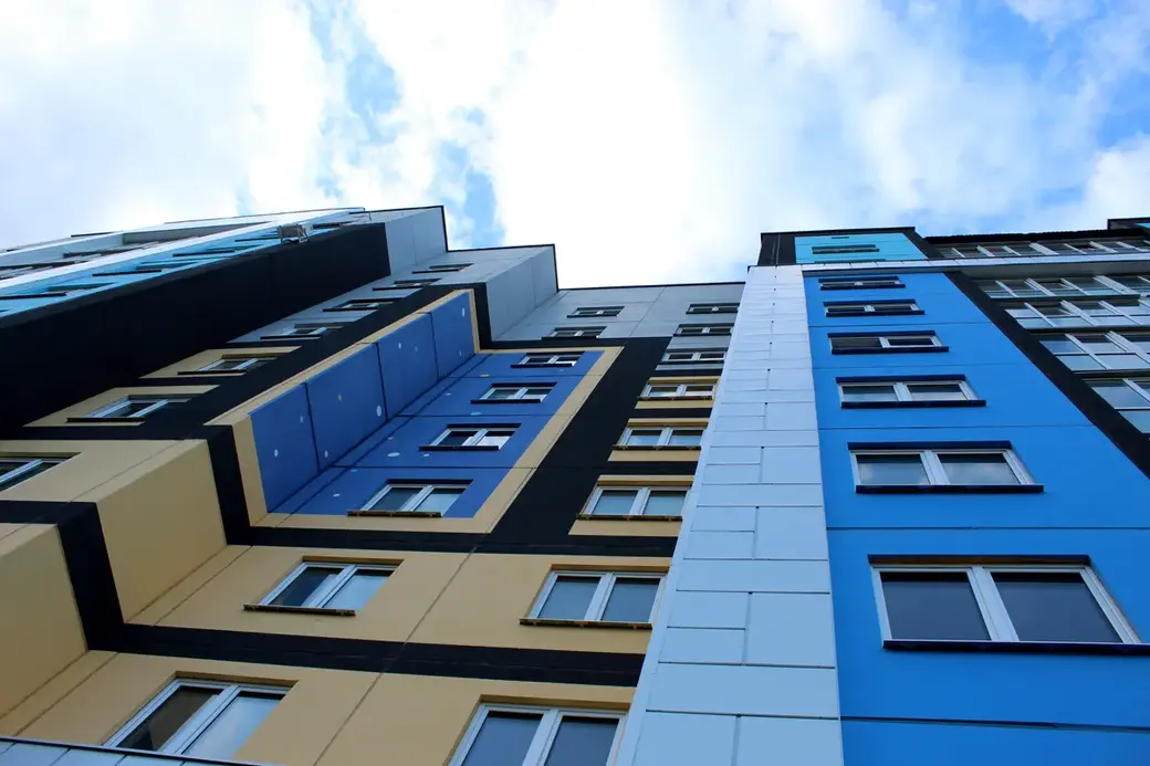 Май 2022 год. Новый микрорайон Могилева Спутник-2