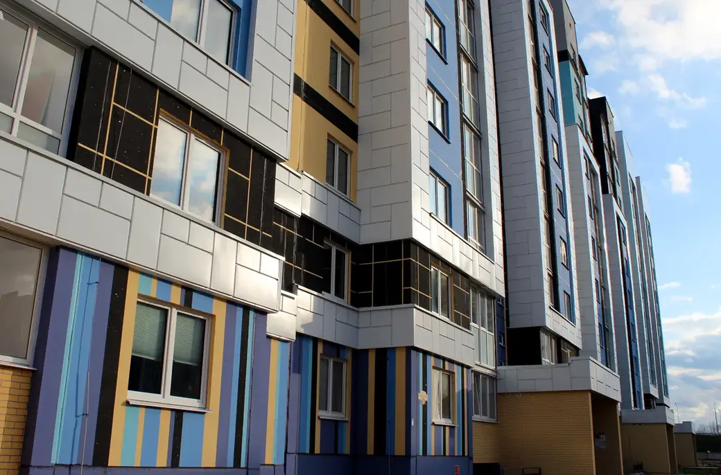 Май 2022 год. Новый микрорайон Могилева Спутник-2