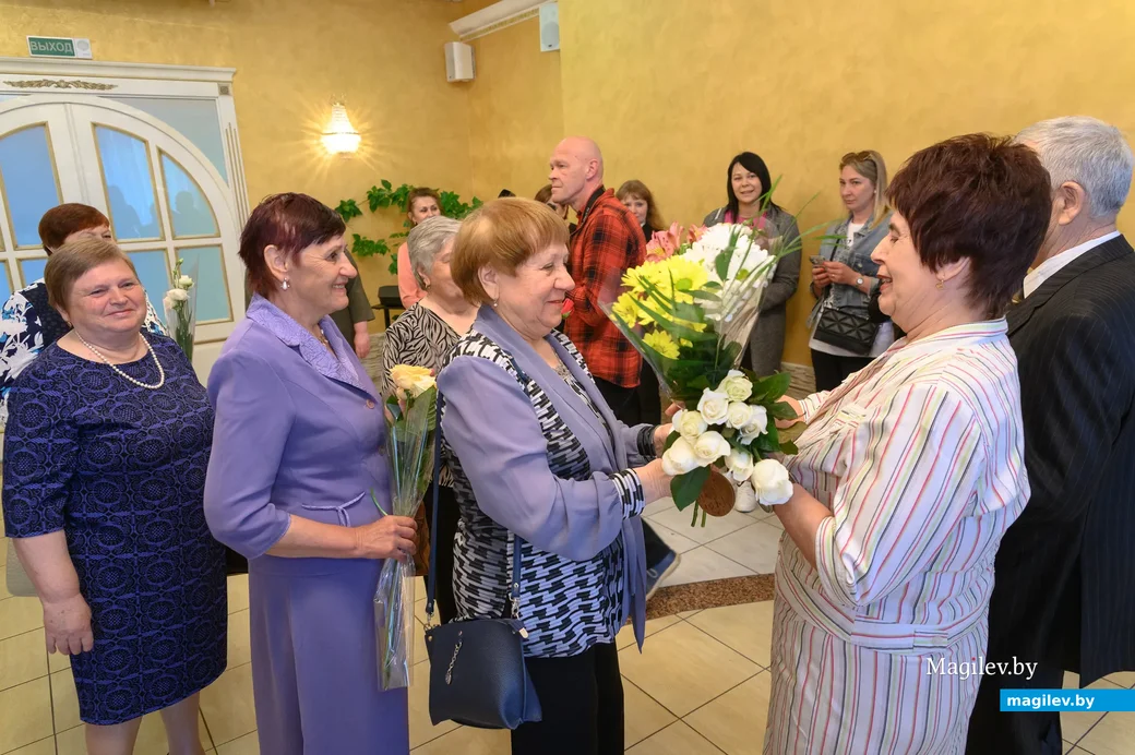 14.05.2022. Бобруйск. Чествование "золотых" молодоженов, вместе проживших 50 лет в отделе ЗАГС