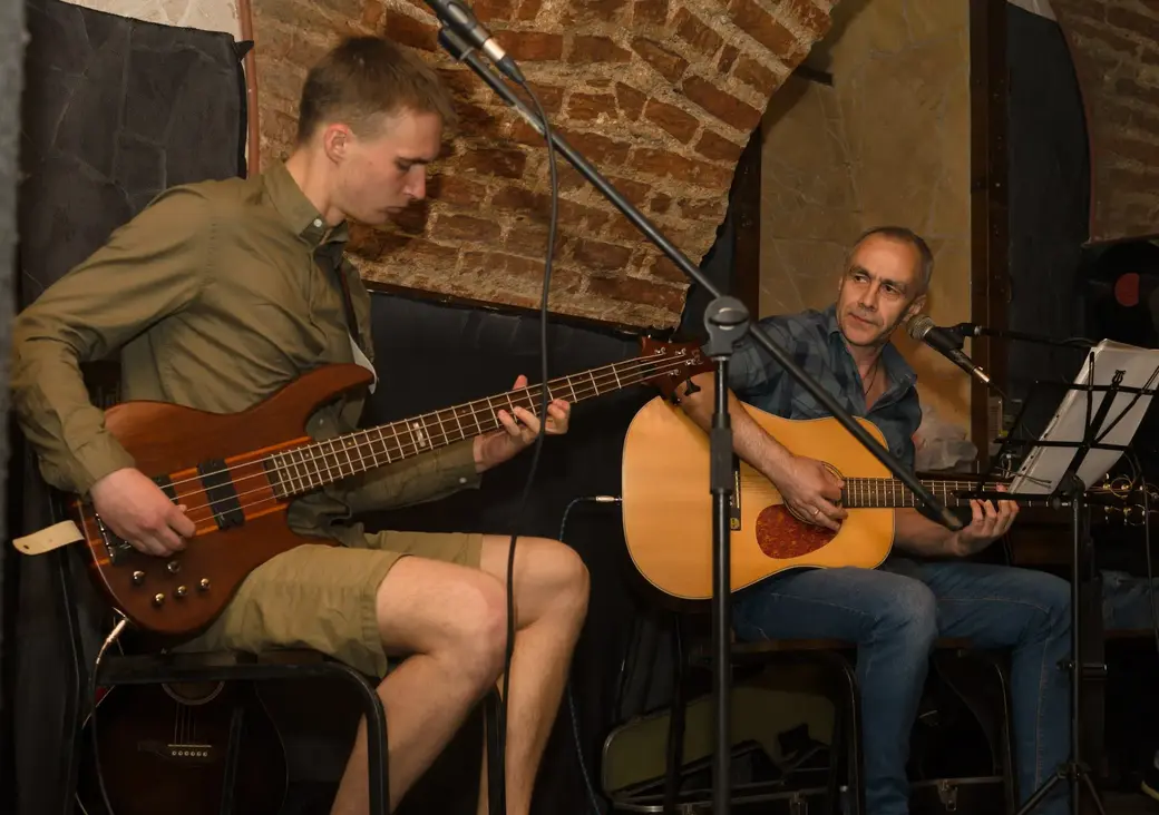 Выступление Александра Сташкевича в Могилеве, 2019 год.