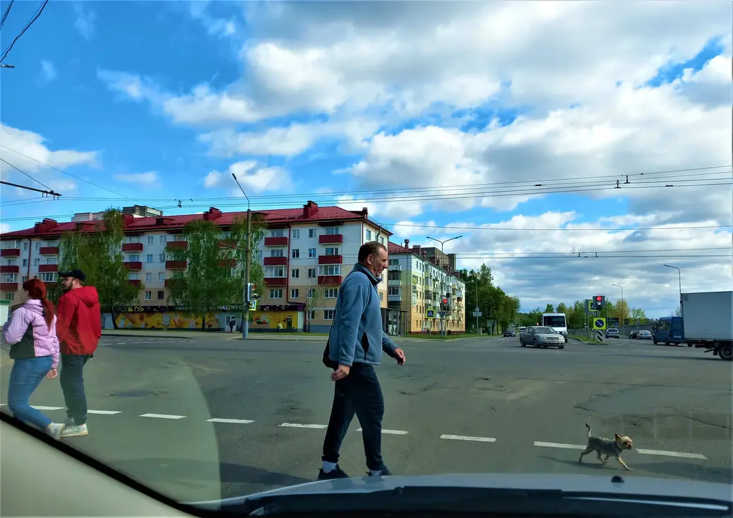 Могилев, район автозавода имени Кирова, 18.05.2022 года.