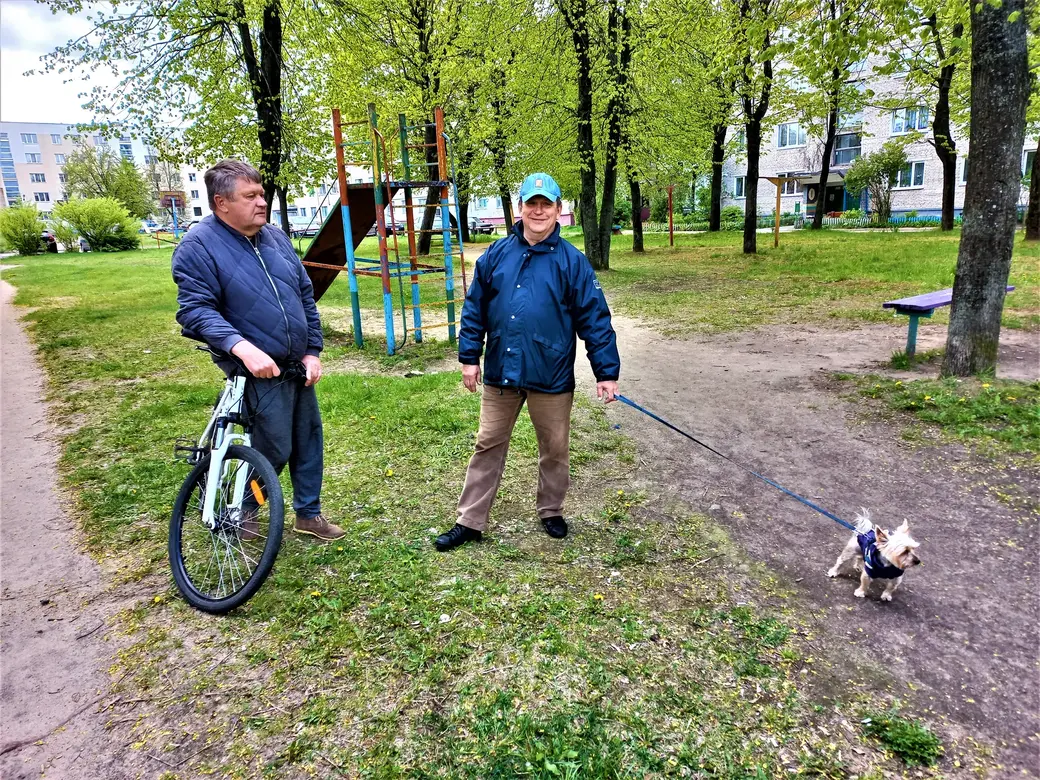 Могилев, район автозавода имени Кирова, 18.05.2022 года.