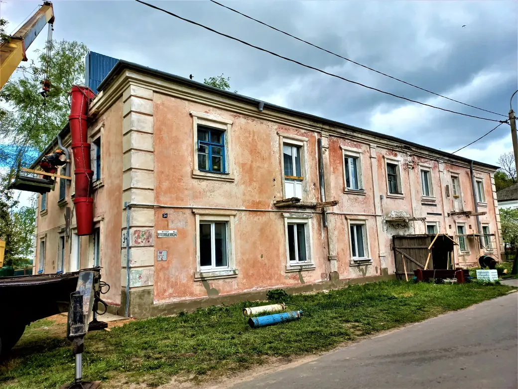 Могилев, район автозавода имени Кирова, 18.05.2022 года.