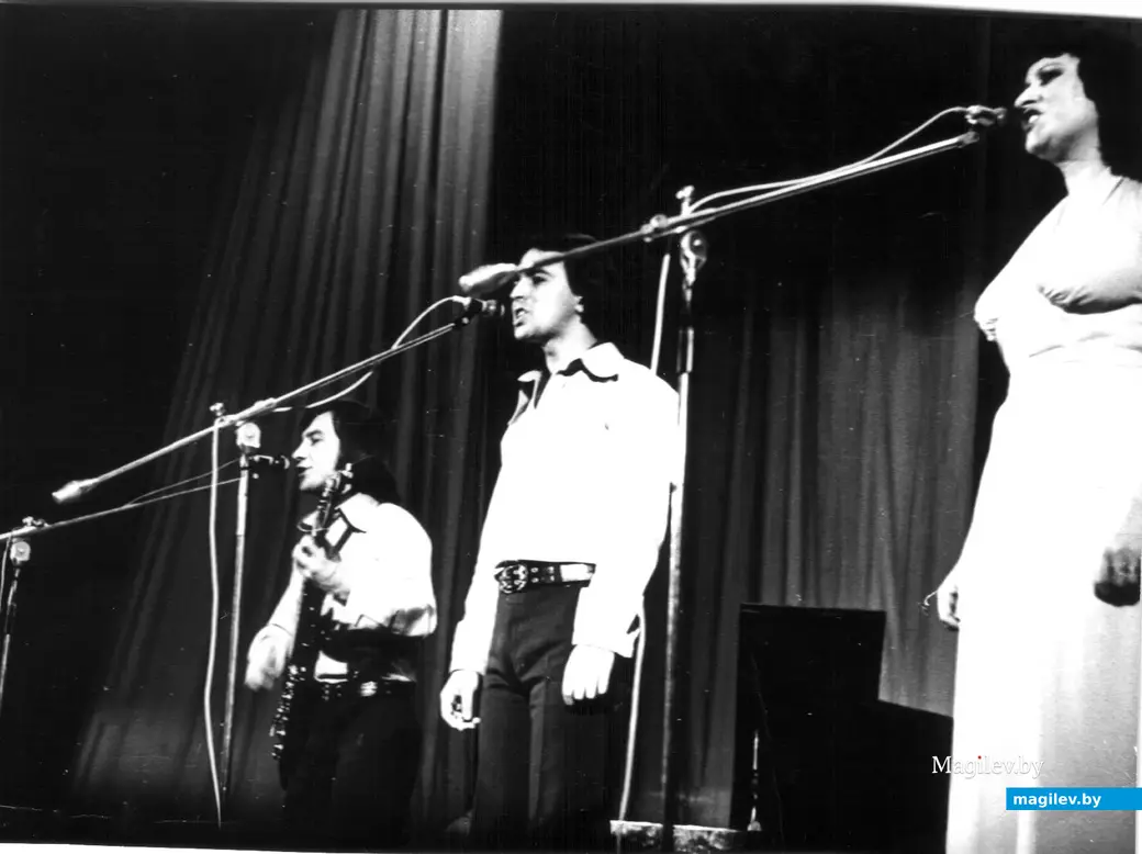 Валерий, Аркадий Воронов (R.I.P.), Людмила, 1970-е годы.