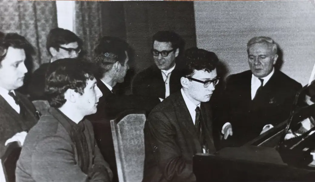 Владимир Браиловский (слева) был всегда внимателен к чужому творчеству.