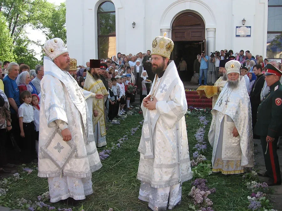Освящение восстановленного Никольского кафедрального собора 22 мая 2007г.