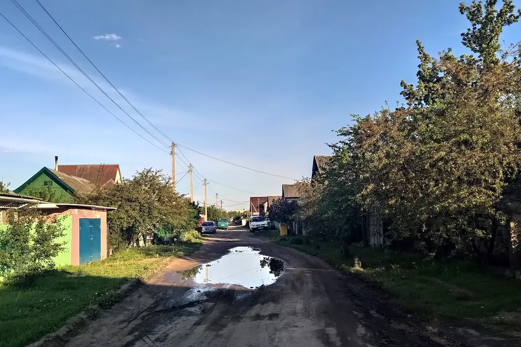 Поселок Луполова Могилева. Май, 2022 год.