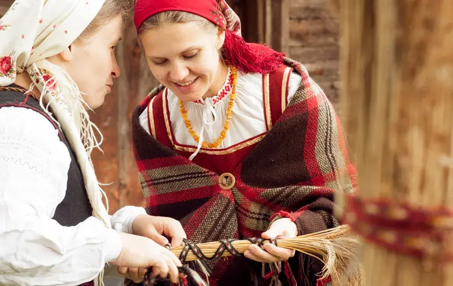 Літоўская гаспадыня. Гатуем беларускія кішкі. Фотаздымак мае ілюстрацыйны характар