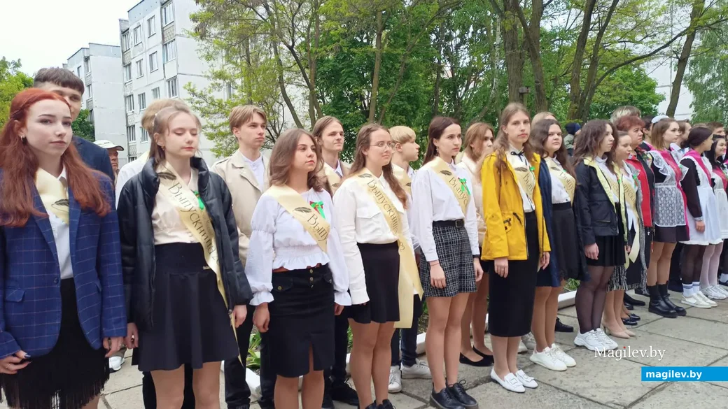 «Последний звонок» в школе №10 Бобруйска. 30 мая 2022 год.