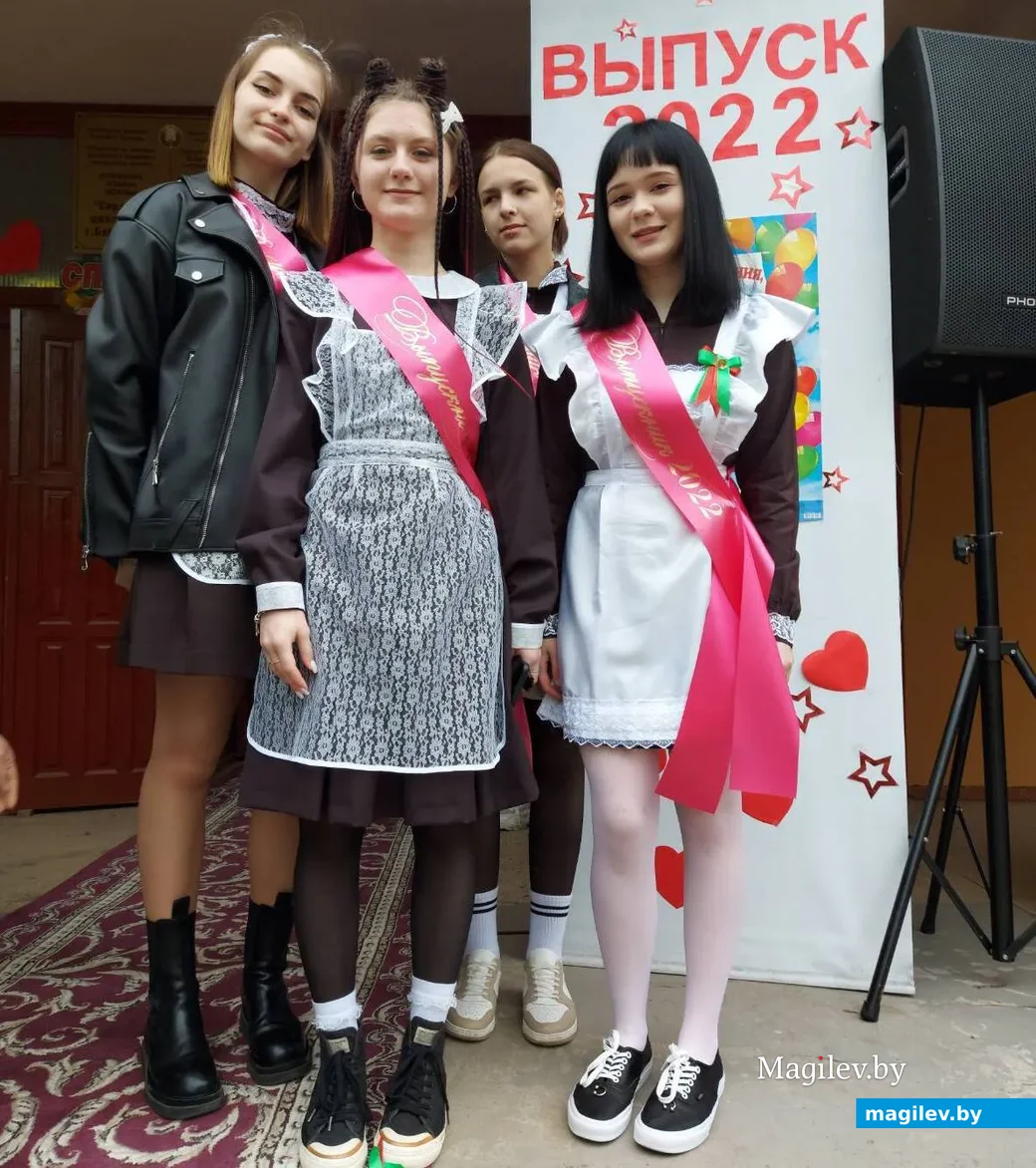 «Последний звонок» в школе №10 Бобруйска.