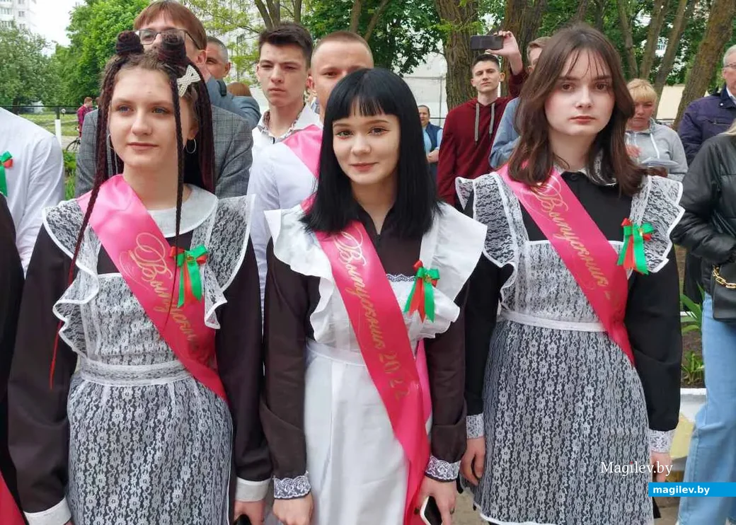 «Последний звонок» в школе №10 Бобруйска.