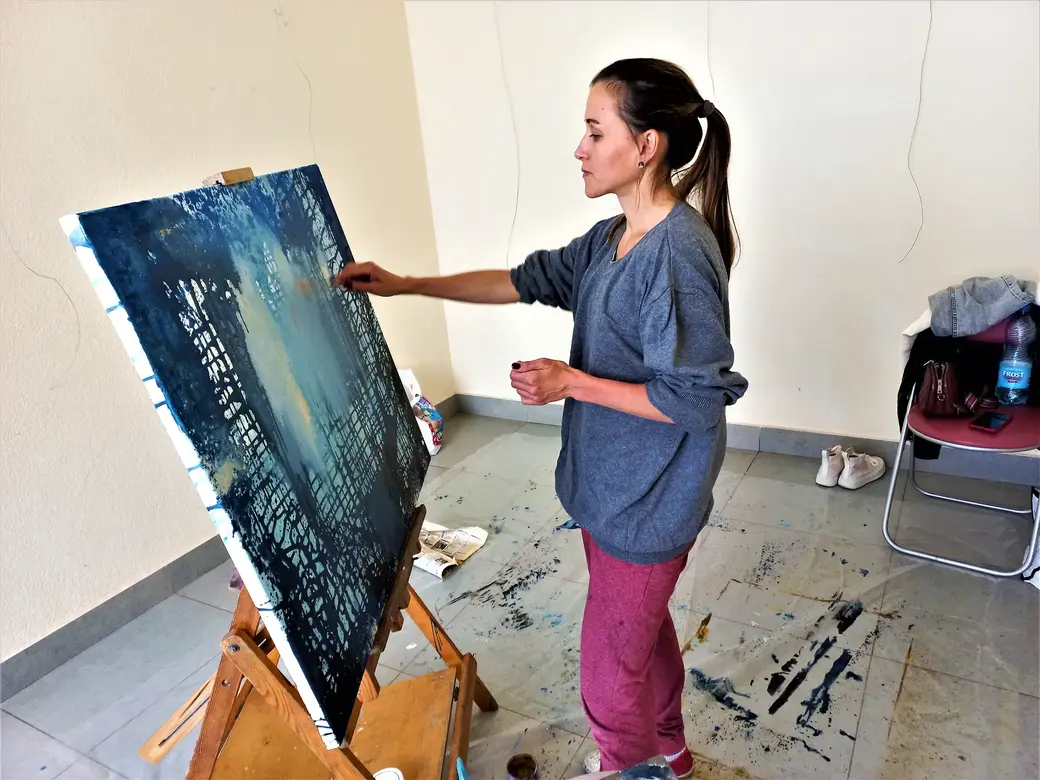 Арт-проект «Могилев глазами гостей». Куратор проекта Оксана Евдокименко пока не раскрывает всех свои секретов. 31.05.2022 года.