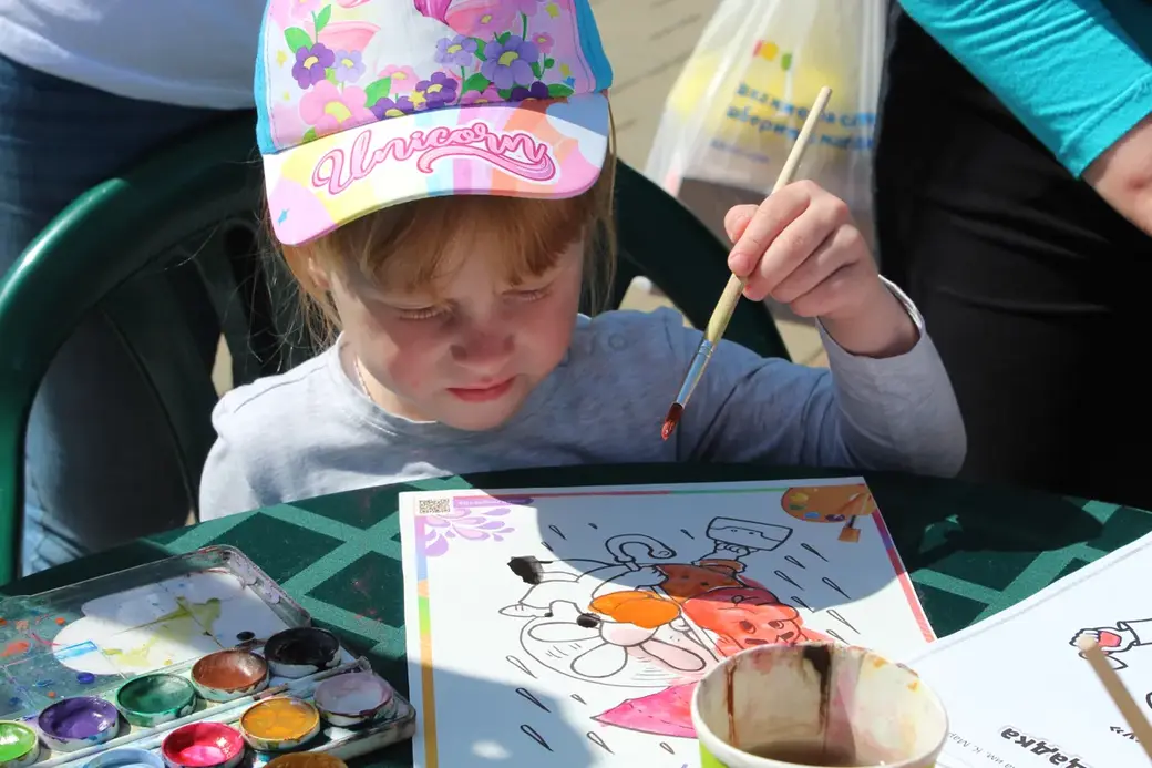 Праздник детства в парке Подниколья. Могилев. 1 июня 2022 год.