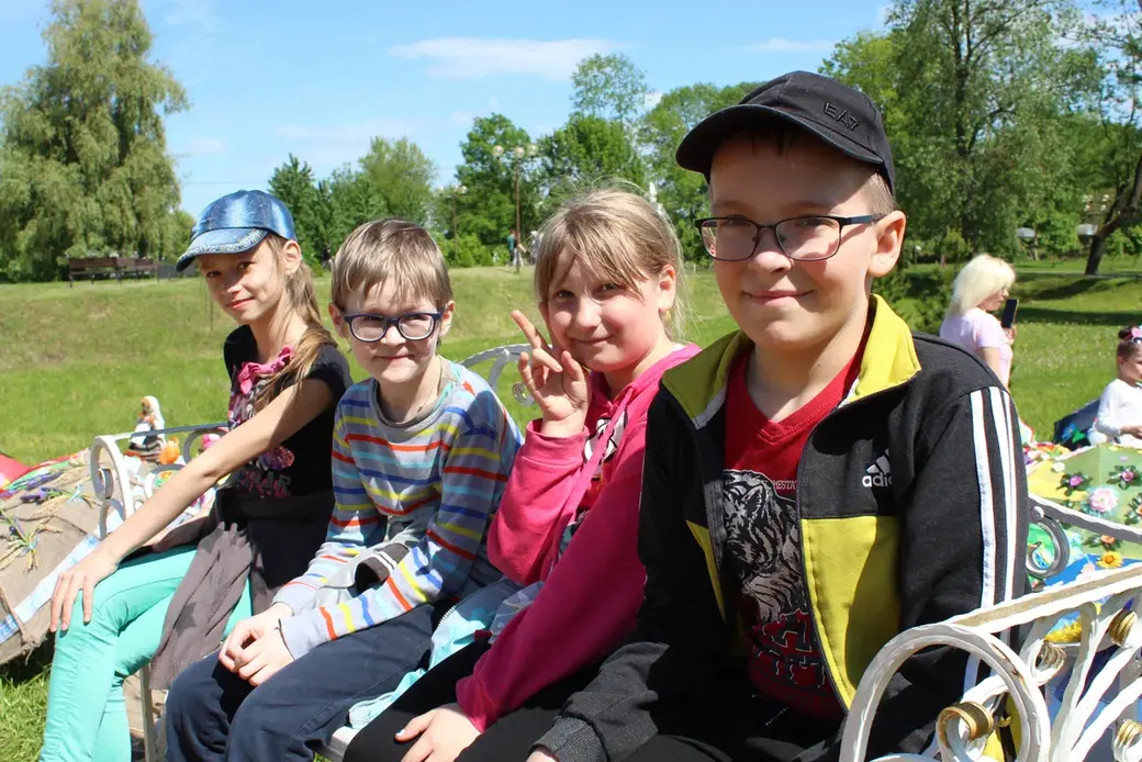 Праздник детства в парке Подниколья. Могилев. 1 июня 2022 год.