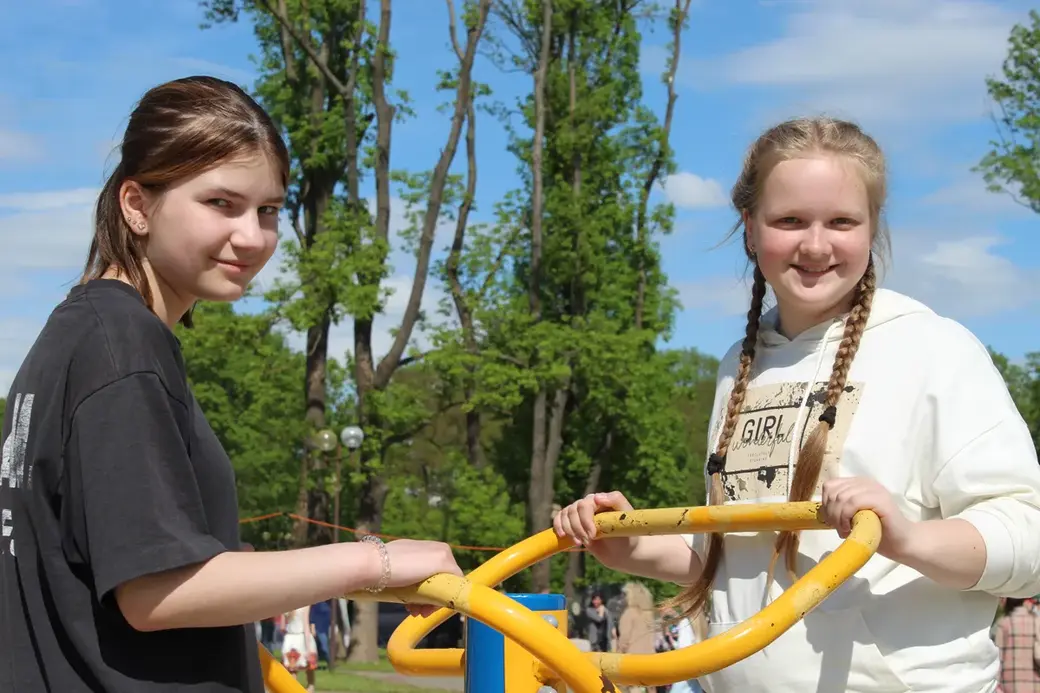 Праздник детства в парке Подниколья. Могилев. 1 июня 2022 год.