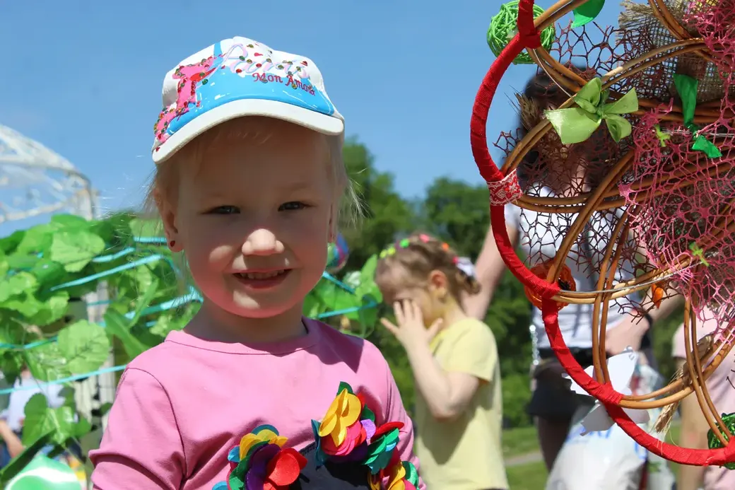 Праздник детства в парке Подниколья. Могилев. 1 июня 2022 год.