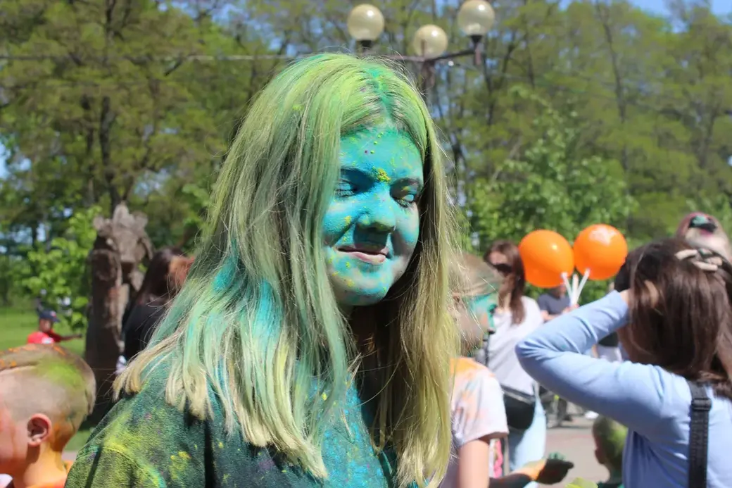 Праздник детства в парке Подниколья. Могилев. 1 июня 2022 год.