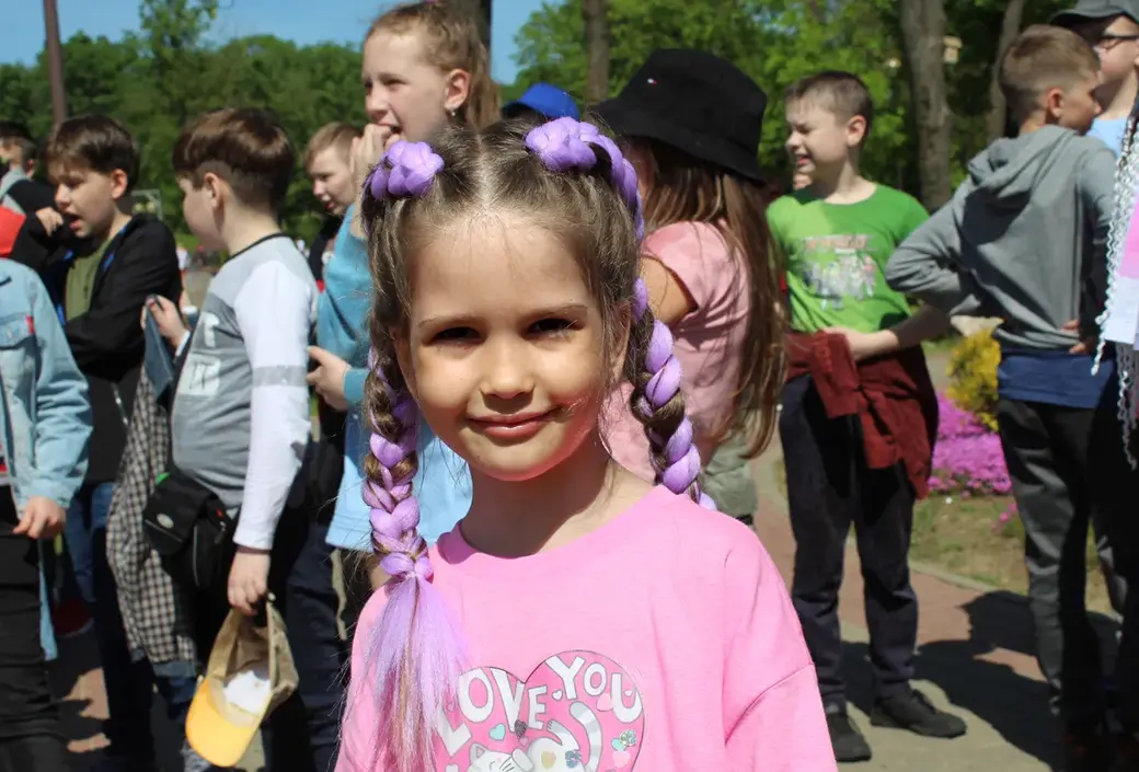 Праздник детства в парке Подниколья. Могилев. 1 июня 2022 год.