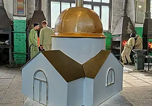 Миниатюру Троицкой церкви установят в Могилеве ко Дню города