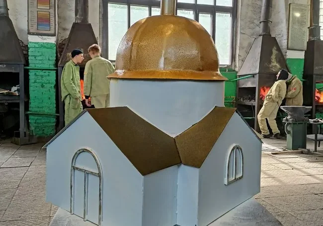 Миниатюру Троицкой церкви установят в Могилеве ко Дню города