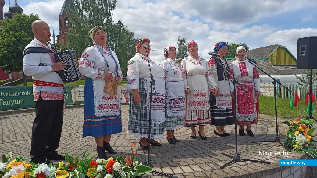 4 июня 2022 года, агрогородок Телуша Бобруйского района. Ежегодный праздник Пушкинской поэзии.