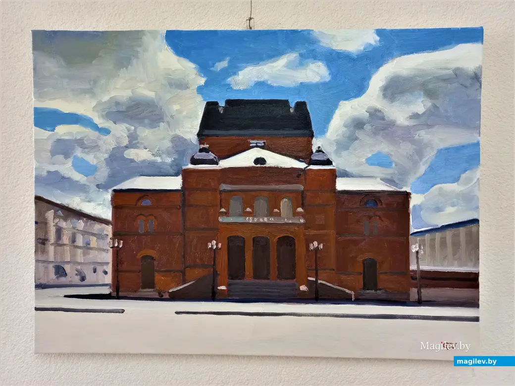 Работа Александра Гришкевича. Выставочный зал музея истории Могилева, 04.06.2022 года.