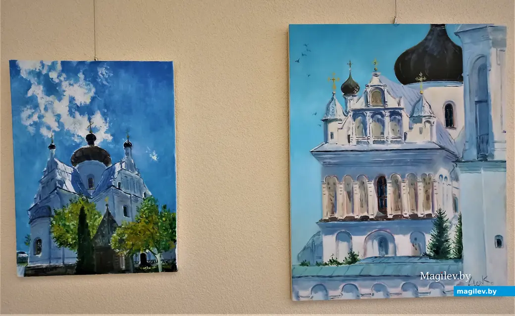 Работы Василия Зленко. Выставочный зал музея истории Могилева, 04.06.2022 года.