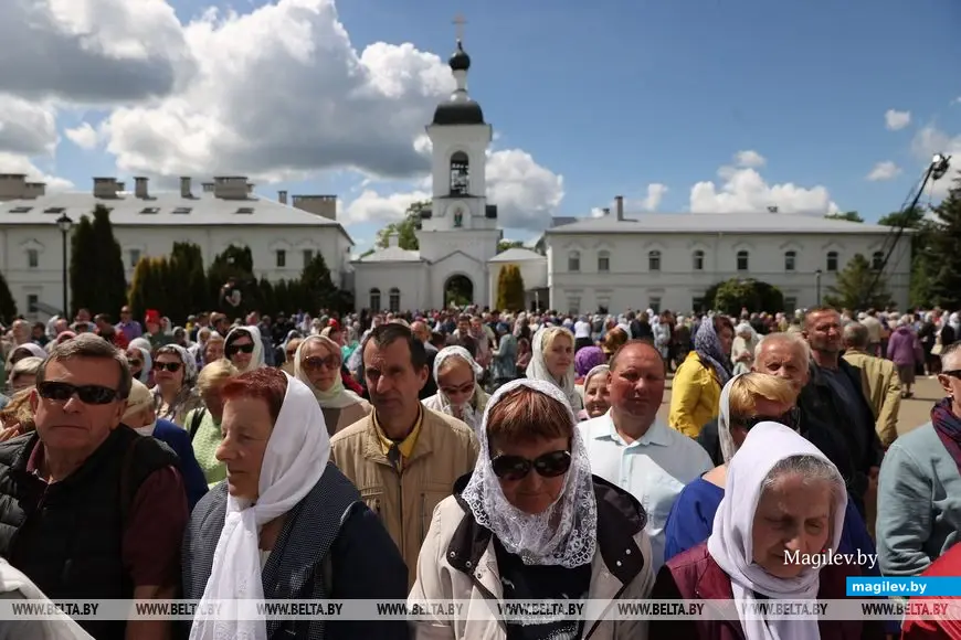 Полоцк, 5 июня 2022 года. Крестный ход в день памяти Евфросинии Полоцкой.