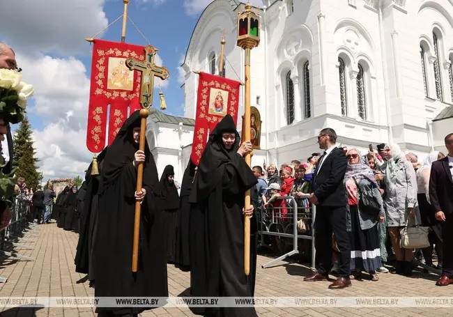 В Беларуси проходят торжества в память преподобной Евфросинии Полоцкой. Фоторепортаж