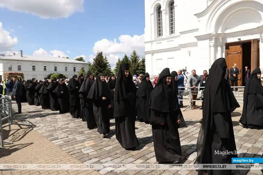 Полоцк, 5 июня 2022 года. Крестный ход в день памяти Евфросинии Полоцкой.