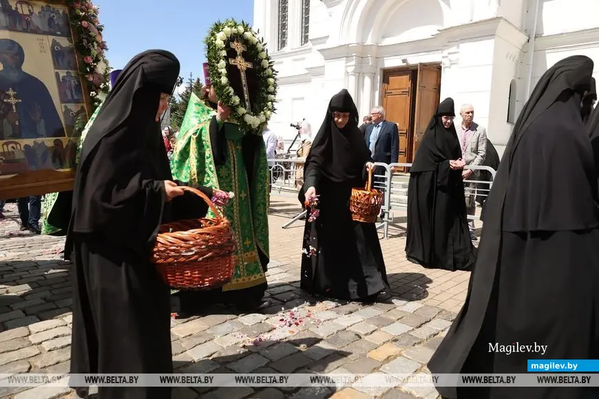 Полоцк, 5 июня 2022 года. Крестный ход в день памяти Евфросинии Полоцкой.