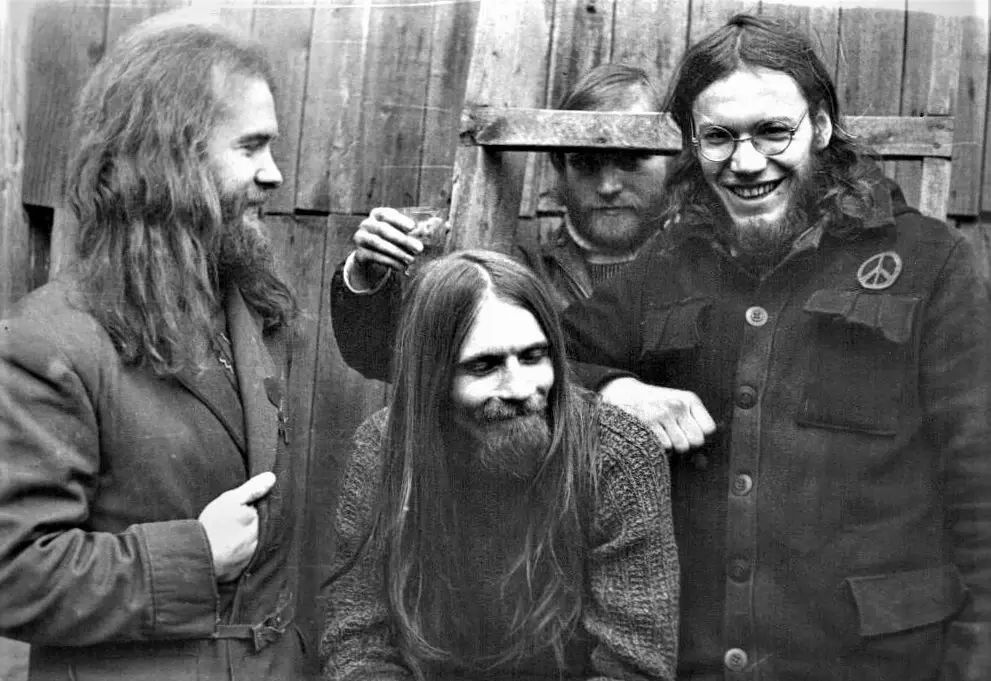 Паша, Пит, Сектант, Плейшнер. Могилев, начало 1980-х годов.