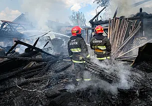 Двум могилевчанам не удалось выбраться из горящего дома