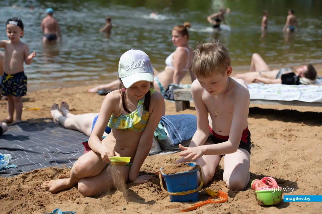 9.06.2022 г. Могилев, пляж на Печерском озере