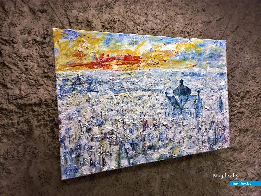 Выставка Игоря Адамовича «Город». Могилев, галерея Андрея Воробьева, 10.06.2022 года.